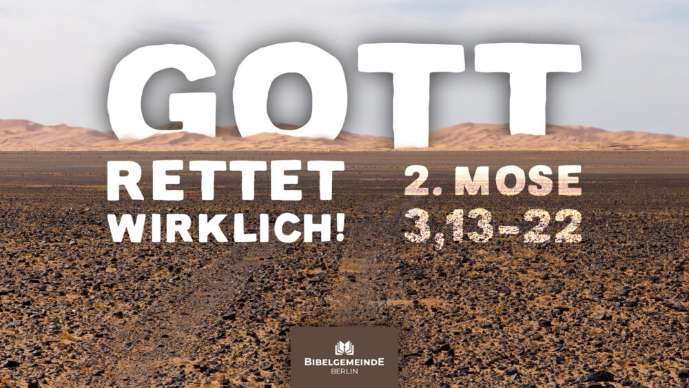 Gott rettet wirklich!