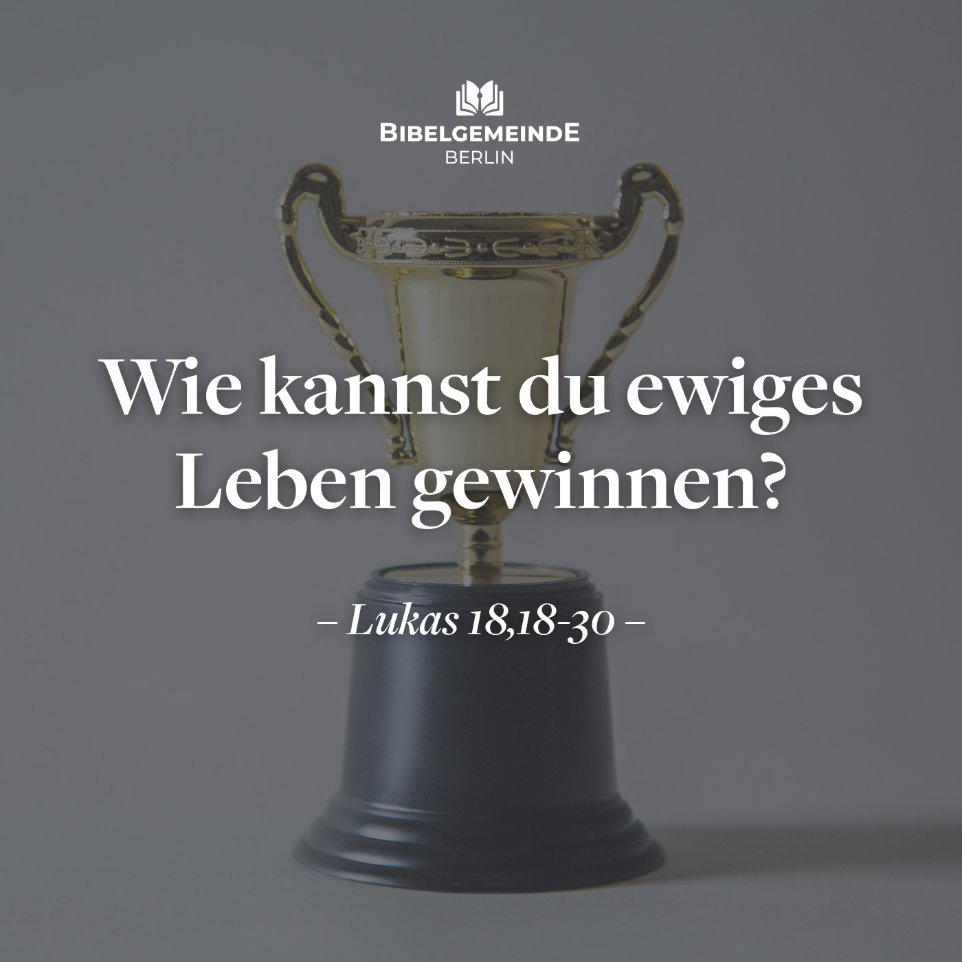Wie kannst du ewiges Leben gewinnen? - Weitere Predigten episode artwork