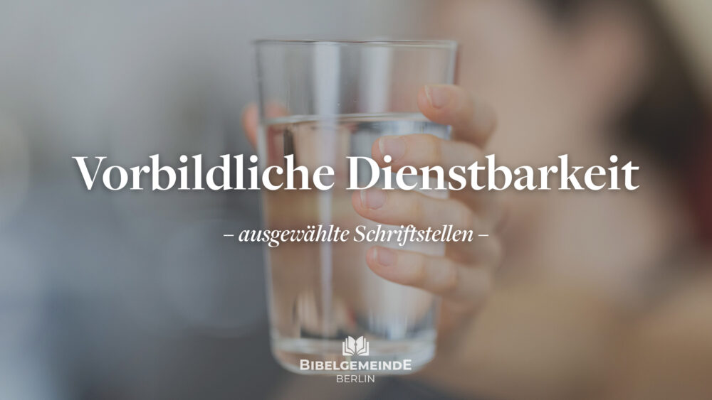 Vorbildliche Dienstbarkeit Image