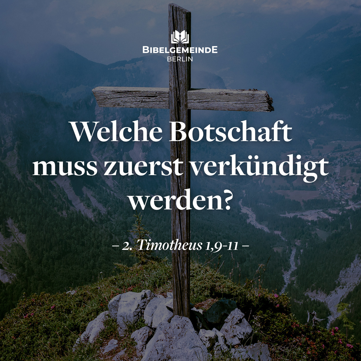 Welche Botschaft muss zuerst verkündigt werden? - Weitere Predigten episode artwork