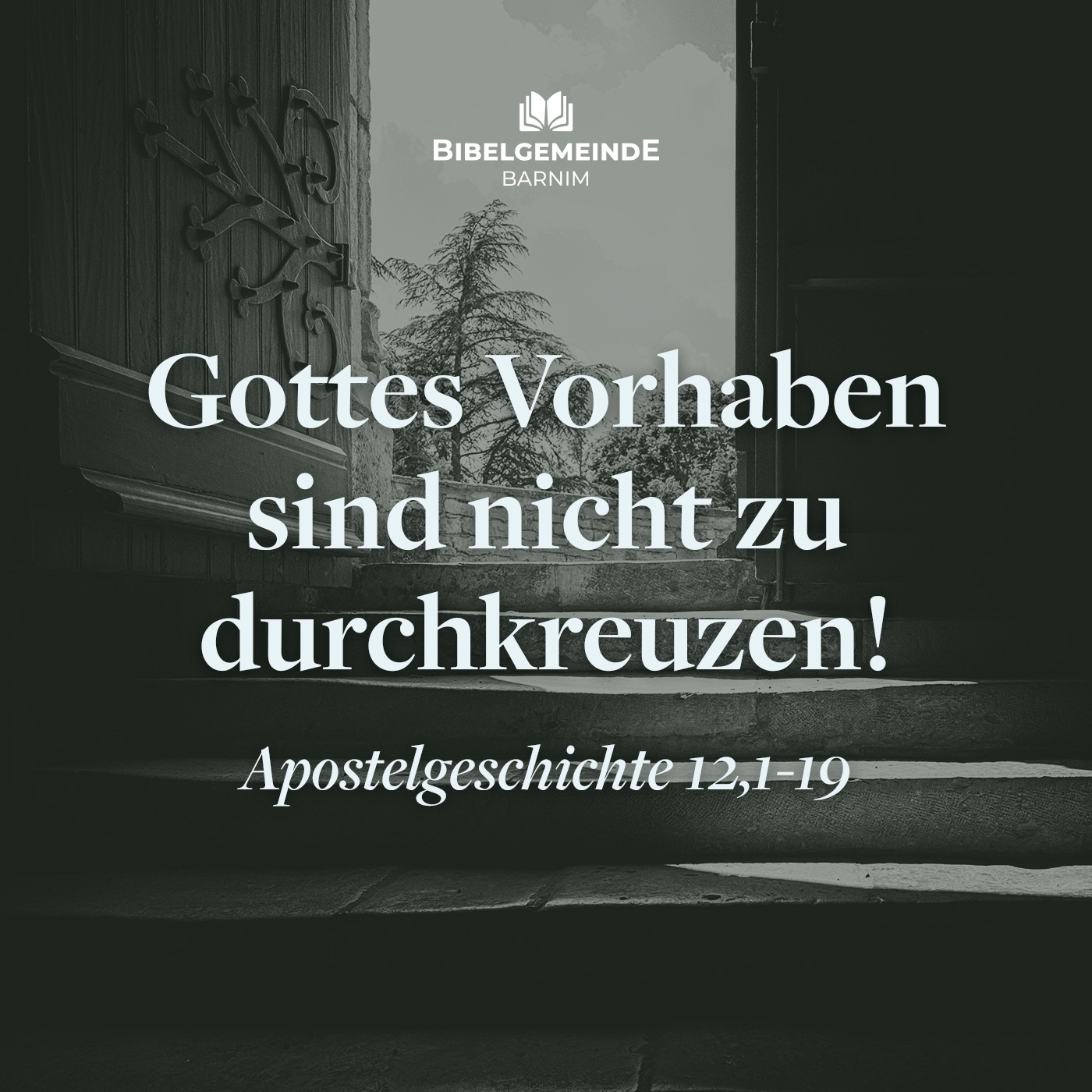Gottes Vorhaben sind nicht zu durchkreuzen - Weitere Predigten episode artwork