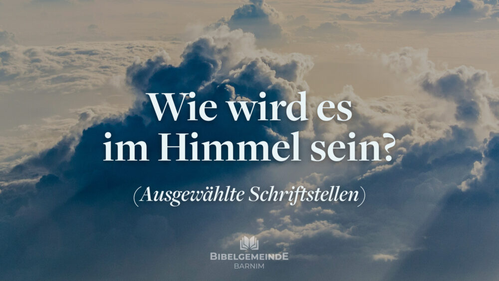 Wie wird es im Himmel sein? Image