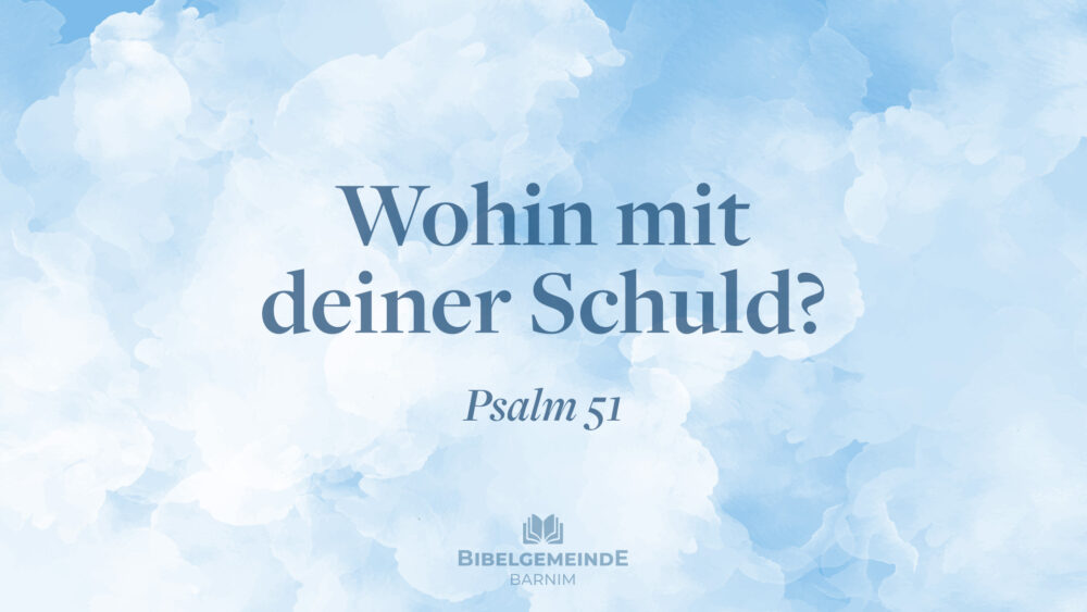 Wohin mit deiner Schuld? Image